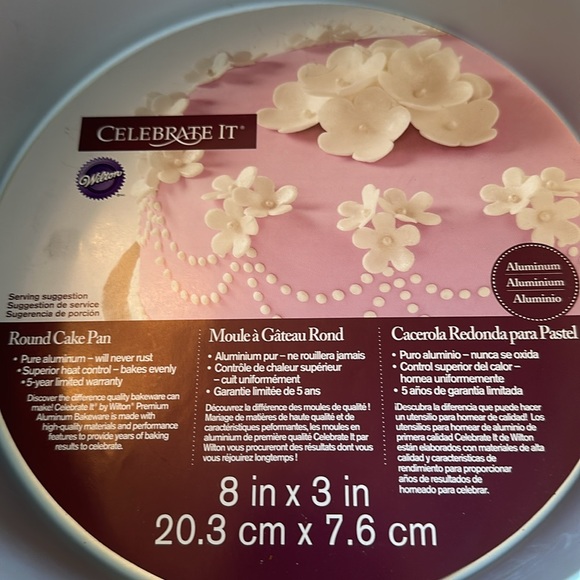 Wilton round cake pan NWT - Picture 5 of 5